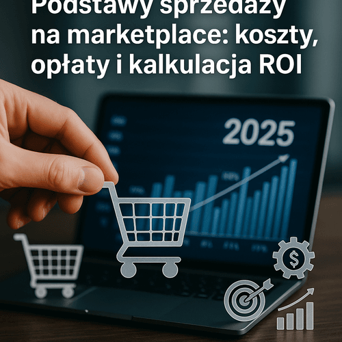 Podstawy sprzedaży na marketplace z analizą kosztów i ROI w 2025 roku.