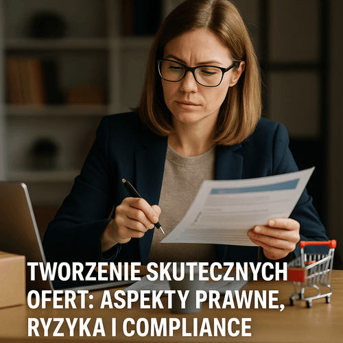 Tworzenie Skutecznych Ofert: Aspekty Prawne, Ryzyka I Compliance W E-Commerce