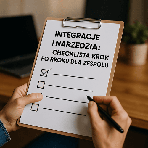 Integracje i Narzędzia: Checklista Krok Po Kroku Dla Zespołu